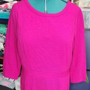 Pink Boden sheath dress size 18 Long in excellent condition